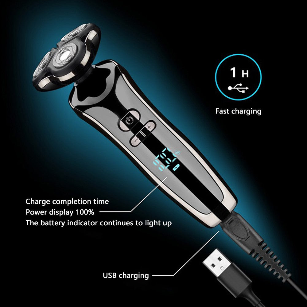 FB-507 Electric Shaver Three-Blade Nose Hair Trimmer Hair Clipper (Standard Set)