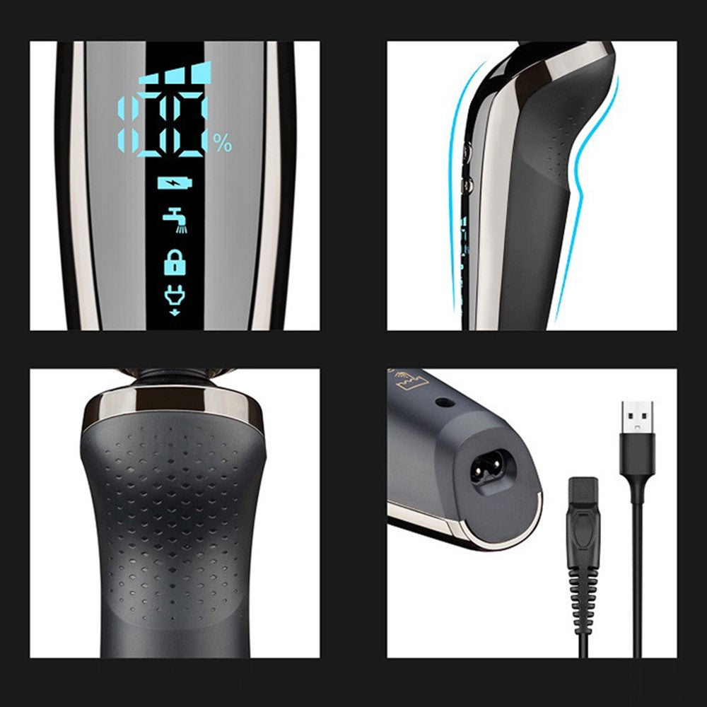 FB-507 Electric Shaver Three-Blade Nose Hair Trimmer Hair Clipper (Standard Set)