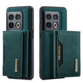 DG.MING M2 Series for OnePlus 10 Pro 5G Detachable 2-in-1 Wallet Kickstand Case Magnetic Absorption Phone Cover