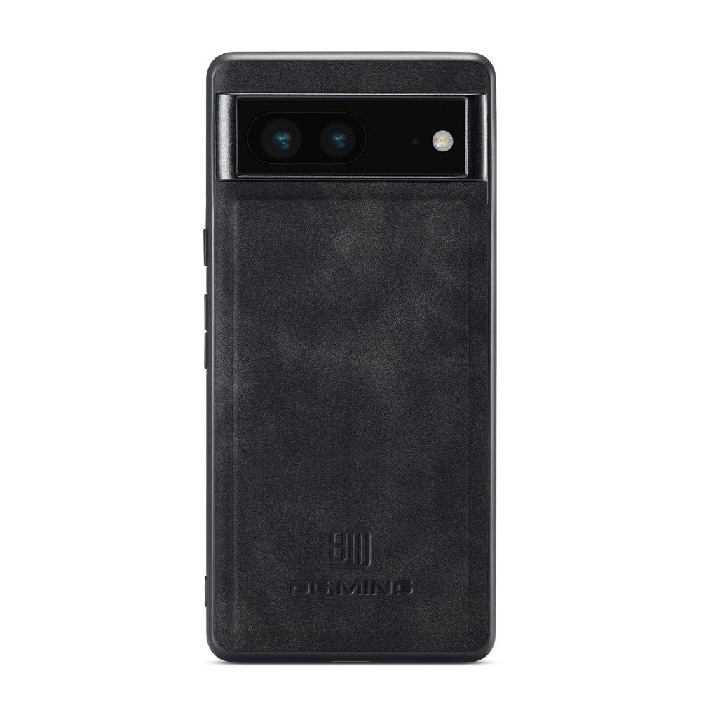 DG.MING M2 Series for Google Pixel 6a Detachable 2-in-1 Magnetic Wallet Phone Case Anti-scratch Kickstand Cover