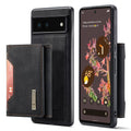 DG.MING M2 Series for Google Pixel 7 5G Magnetic Absorption Drop-proof Phone Case with Detachable Wallet/Kickstand