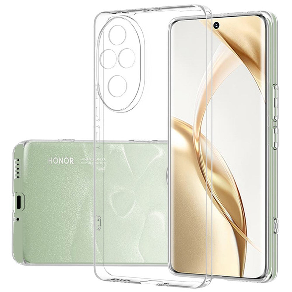 For Honor 200 5G Case Ultra Thin Transparent Soft TPU Phone Cover