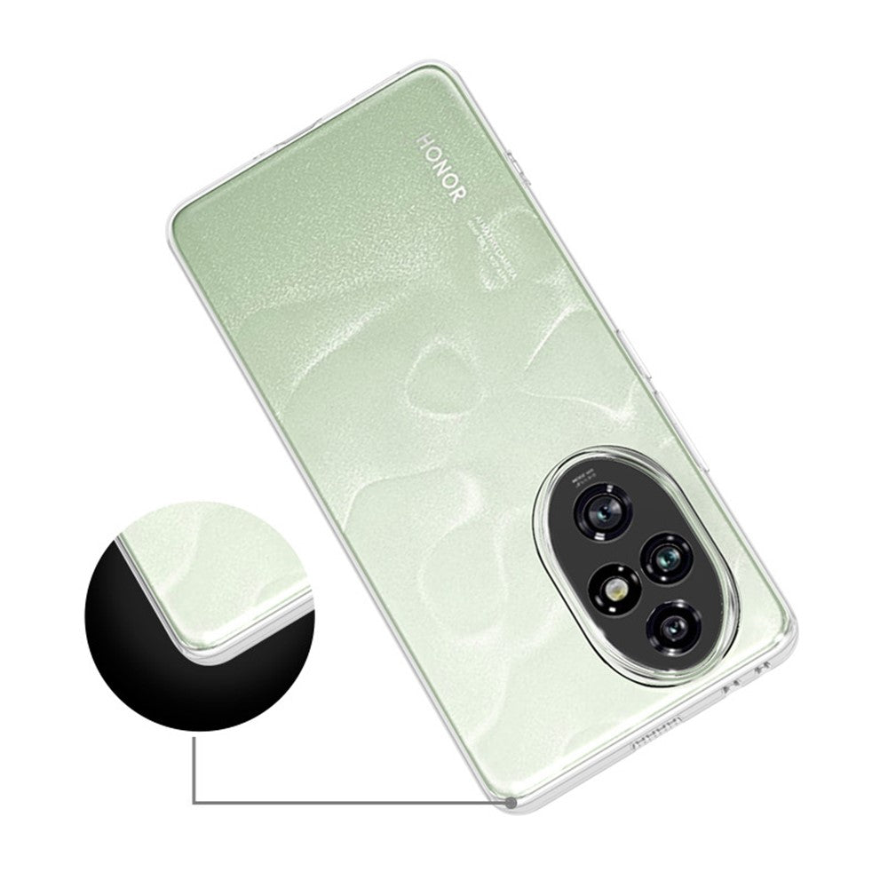 For Honor 200 5G Case Ultra Thin Transparent Soft TPU Phone Cover