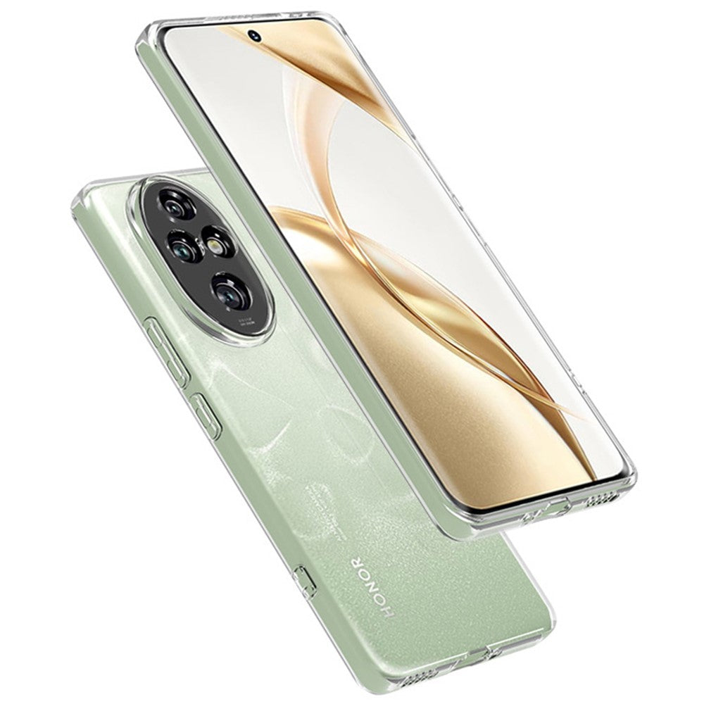 For Honor 200 Pro 5G Case Ultra Thin Transparent Soft TPU Phone Cover