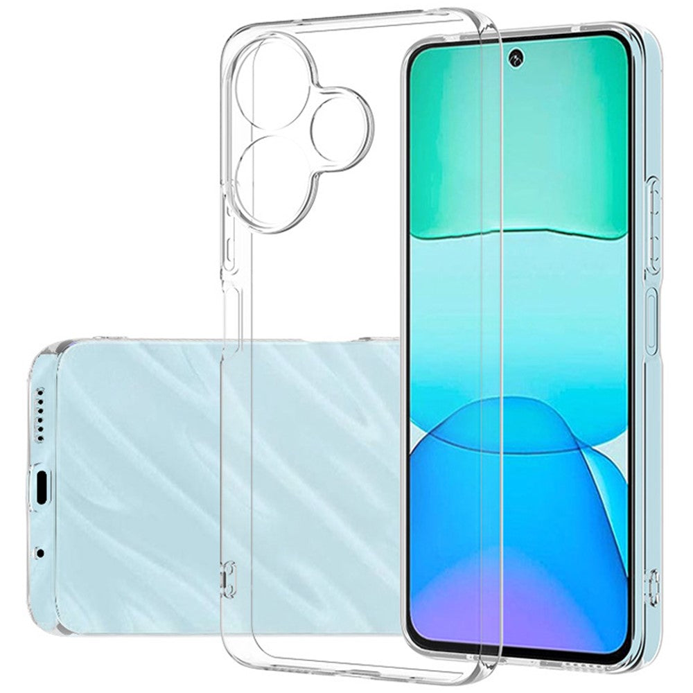For Xiaomi Redmi 13 5G / 13 4G Case Transparent Ultra Slim Soft TPU Phone Cover