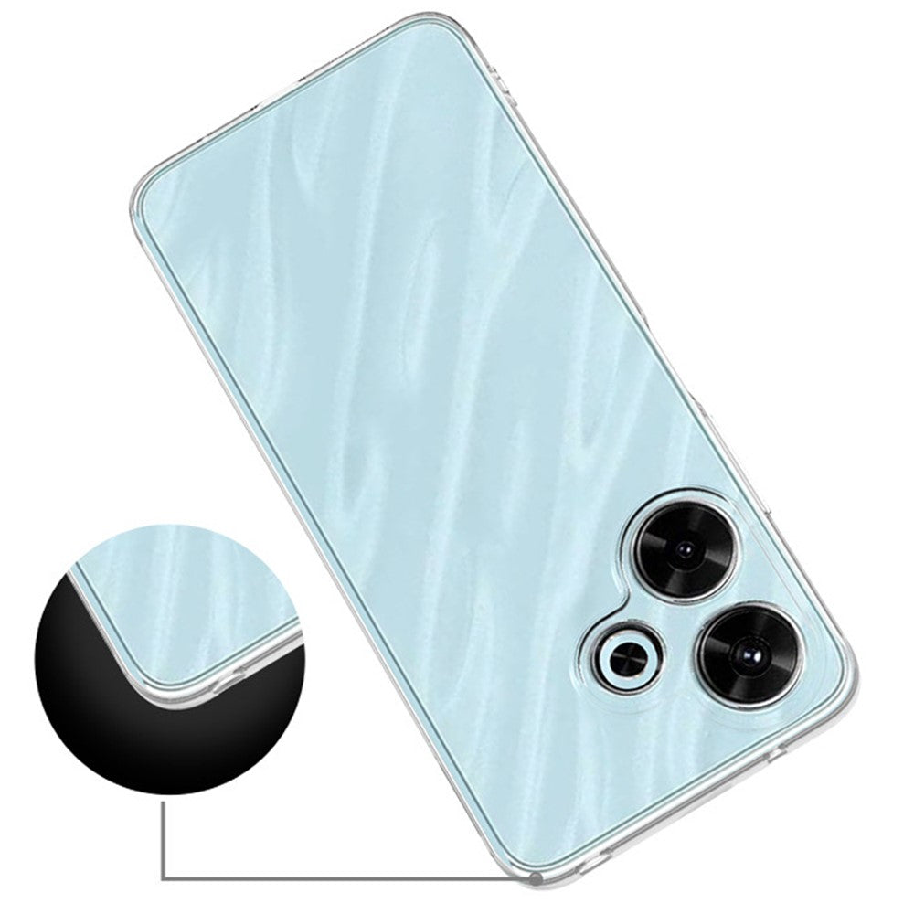 For Xiaomi Redmi 13 5G / 13 4G Case Transparent Ultra Slim Soft TPU Phone Cover