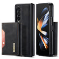 DG.MING M2 Series Phone Case for Samsung Galaxy Z Fold3 5G Shockproof Case Magnetic Absorption Detachable Wallet Phone Case Kickstand Protective Cover