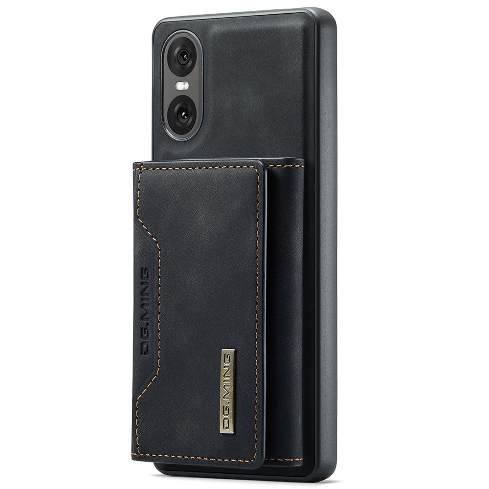 DG.MING M2 Series for Sony Xperia 10 VI Case Detachable Wallet PU+PC+TPU Phone Cover