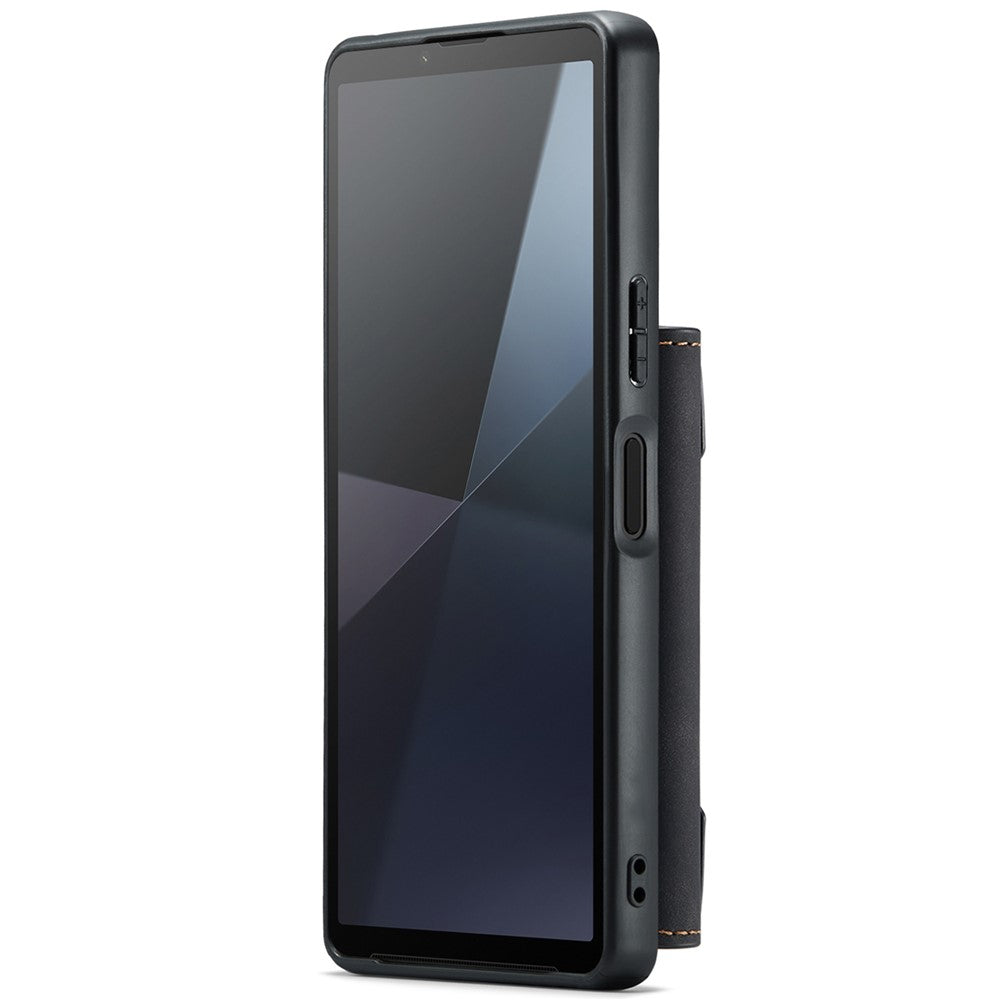 DG.MING M2 Series for Sony Xperia 10 VI Case Detachable Wallet PU+PC+TPU Phone Cover