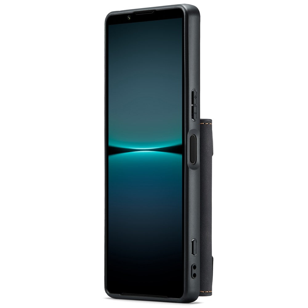 DG.MING M2 Series for Sony Xperia 1 VI Case PU+PC+TPU Phone Cover Detachable Wallet