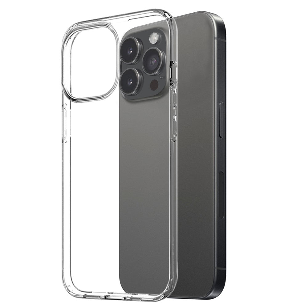 NORTHJO for iPhone 16 Pro TPU Phone Case with Front Screen Film and Lens Film 3 in 1 Set