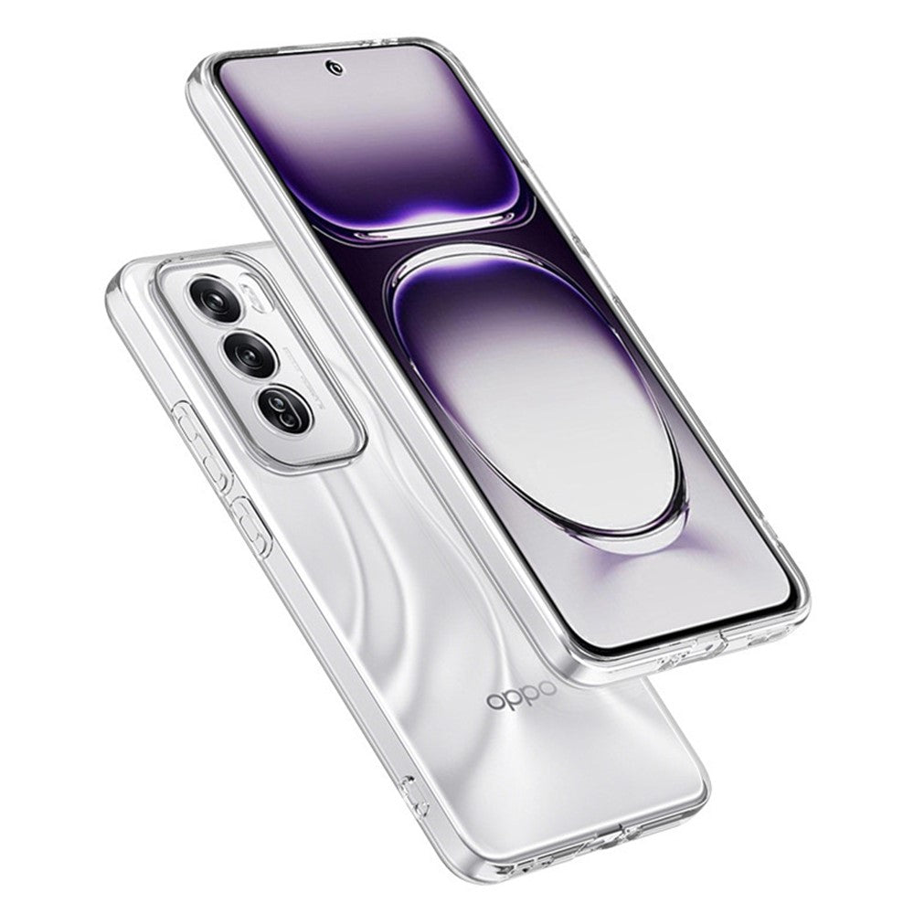 For Oppo Reno12 5G (Global) Case TPU Slim Phone Cover Transparent