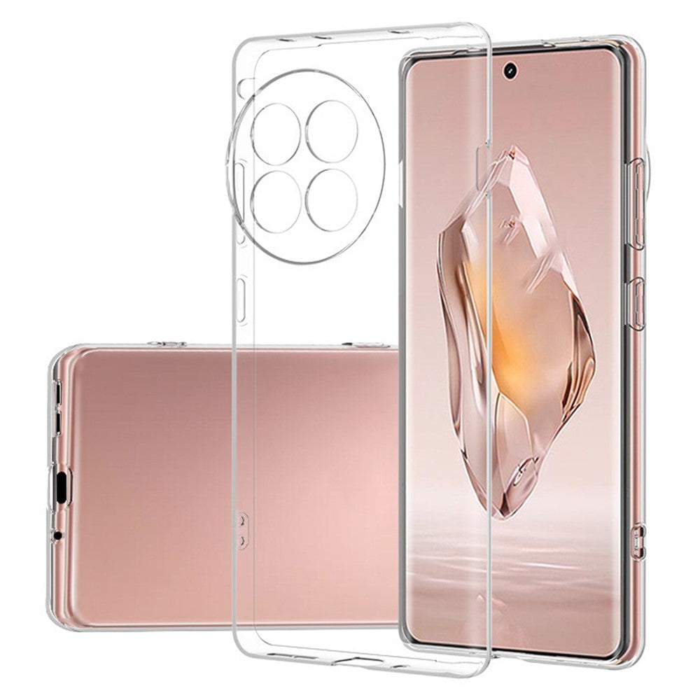 For OnePlus Ace 3 Pro 5G Case Transparent Soft TPU Slim Phone Cover