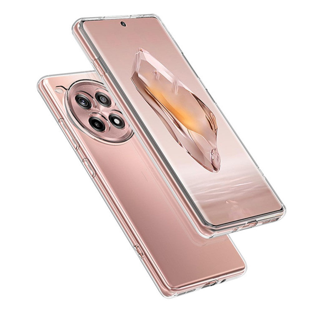 For OnePlus Ace 3 Pro 5G Case Transparent Soft TPU Slim Phone Cover
