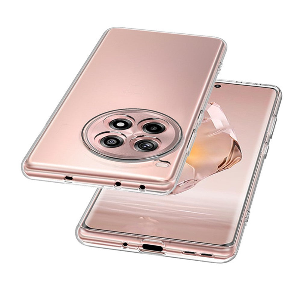 For OnePlus Ace 3 Pro 5G Case Transparent Soft TPU Slim Phone Cover