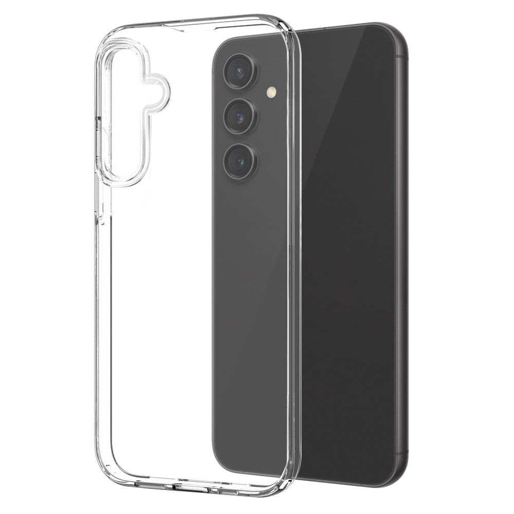 NORTHJO For Samsung Galaxy S24 FE TPU Phone Case Set with Front Screen Protector and Lens Film