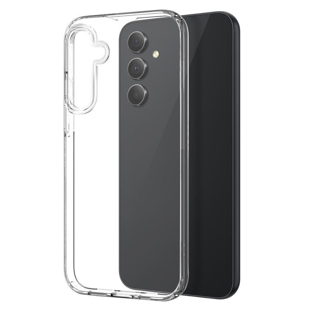 NORTHJO For Samsung Galaxy S23 FE TPU Phone Case Set with Front Screen Protector and Lens Film