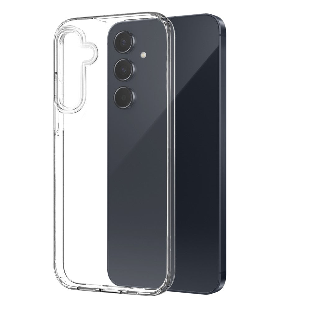 NORTHJO For Samsung Galaxy A55 5G TPU Phone Case Set with Front Screen Protector and Lens Film