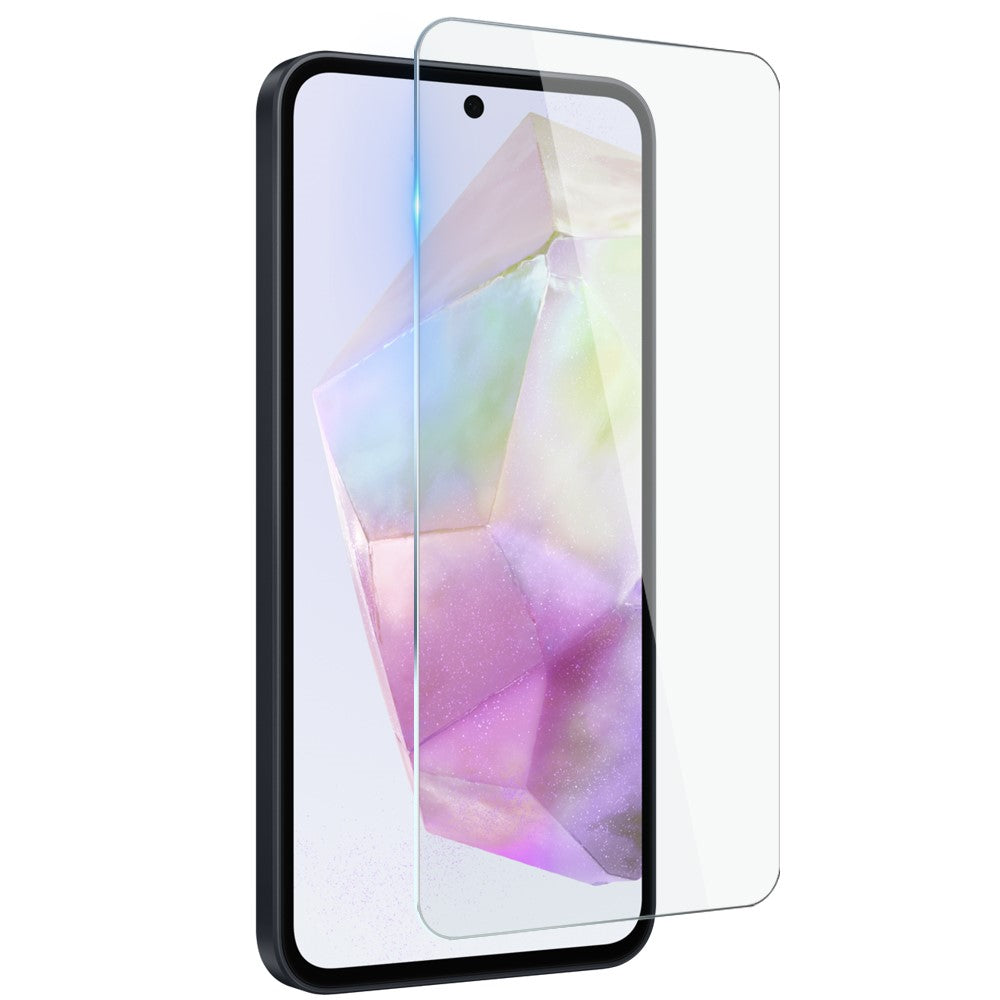 NORTHJO For Samsung Galaxy A35 5G TPU Phone Case Set with Front Screen Protector and Lens Film