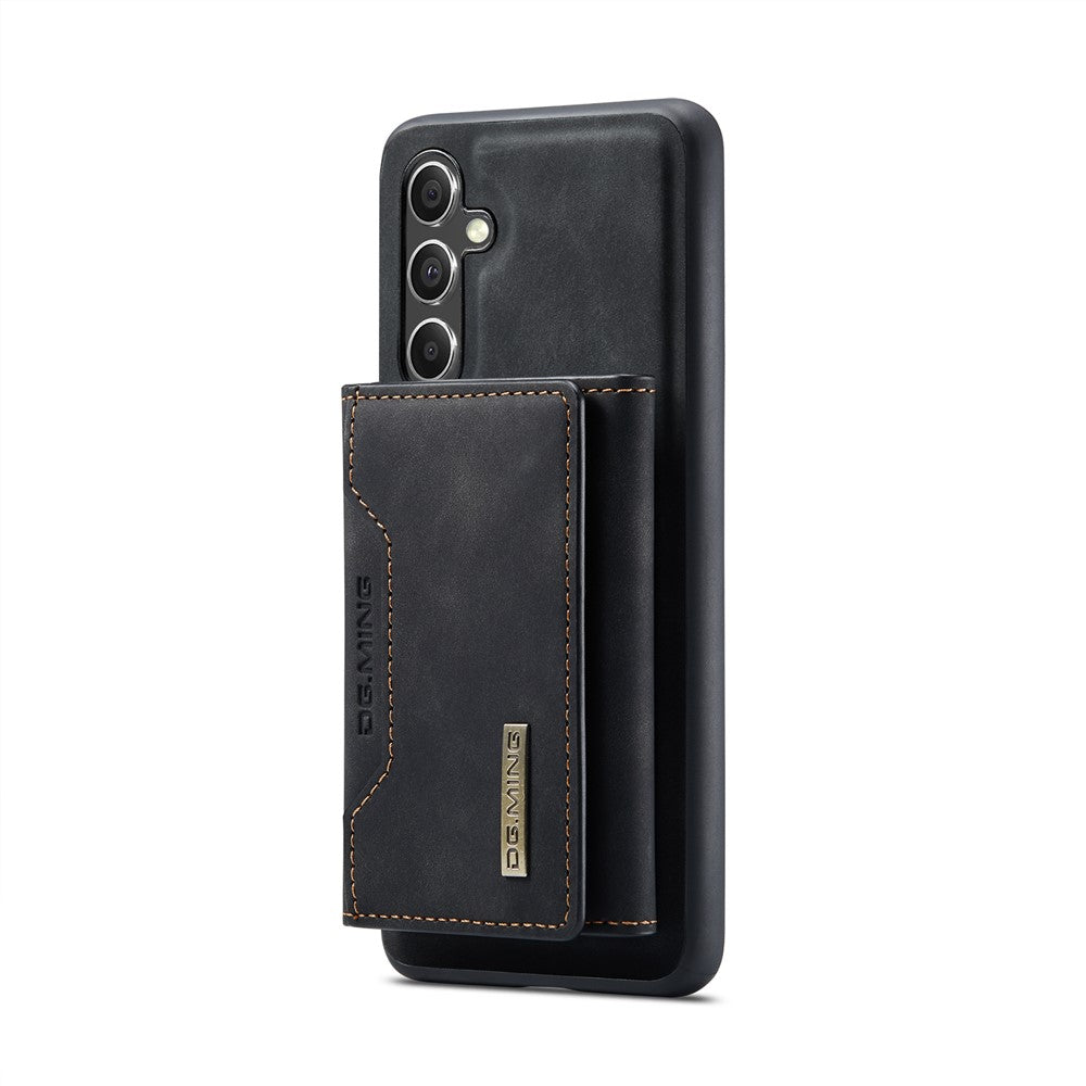 DG.MING M2 Series for Samsung Galaxy S24 FE Case PU+PC+TPU Phone Cover Detachable Wallet