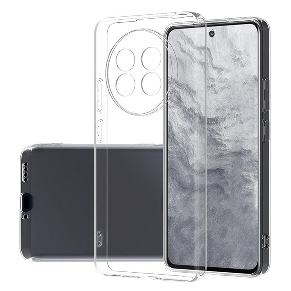 For Realme 13+ 5G / 13 Pro 5G (China) Case Ultra-Thin Flexible TPU Clear Phone Cover