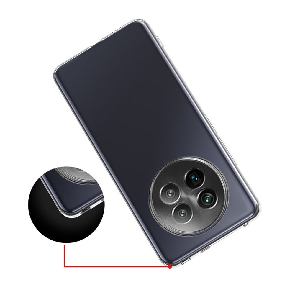 For Realme 13+ 5G / 13 Pro 5G (China) Case Ultra-Thin Flexible TPU Clear Phone Cover