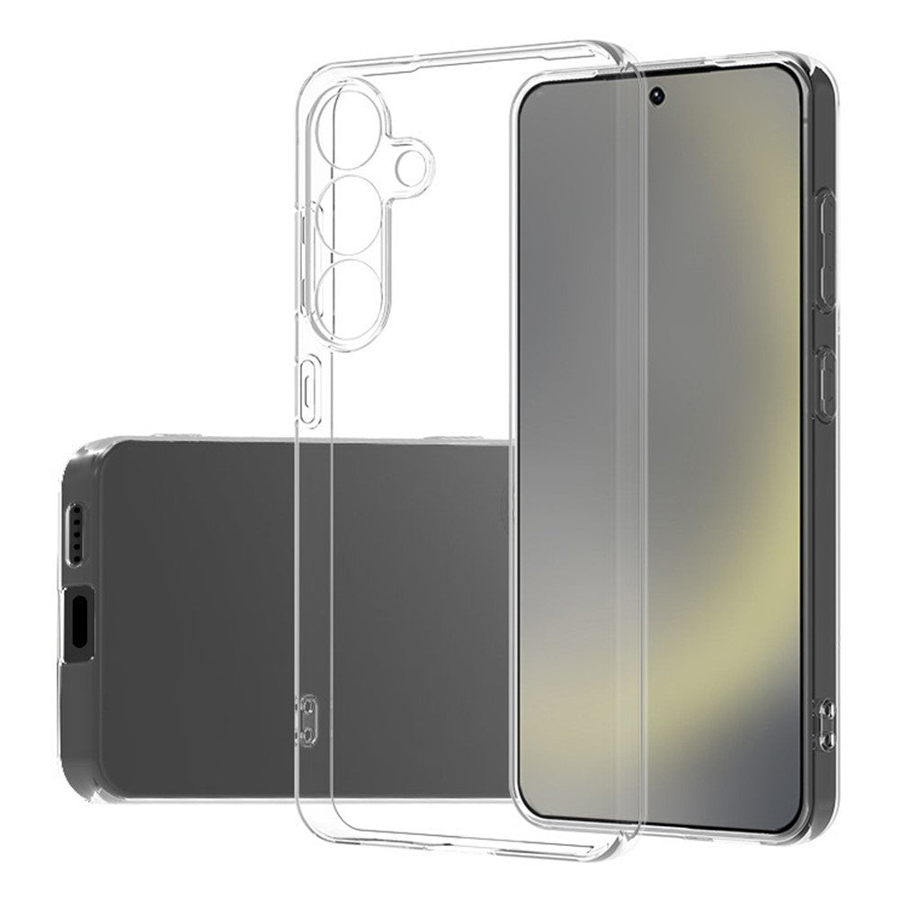 For Samsung Galaxy S25 Case Ultra-Thin Flexible TPU Clear Phone Cover