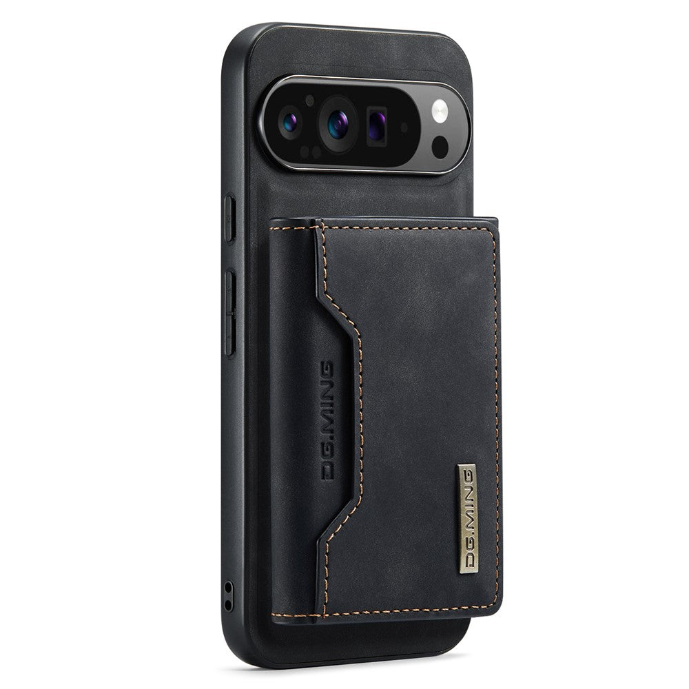 DG.MING M2 Series for Google Pixel 9 Pro XL Case PU+PC+TPU Phone Cover Detachable Wallet