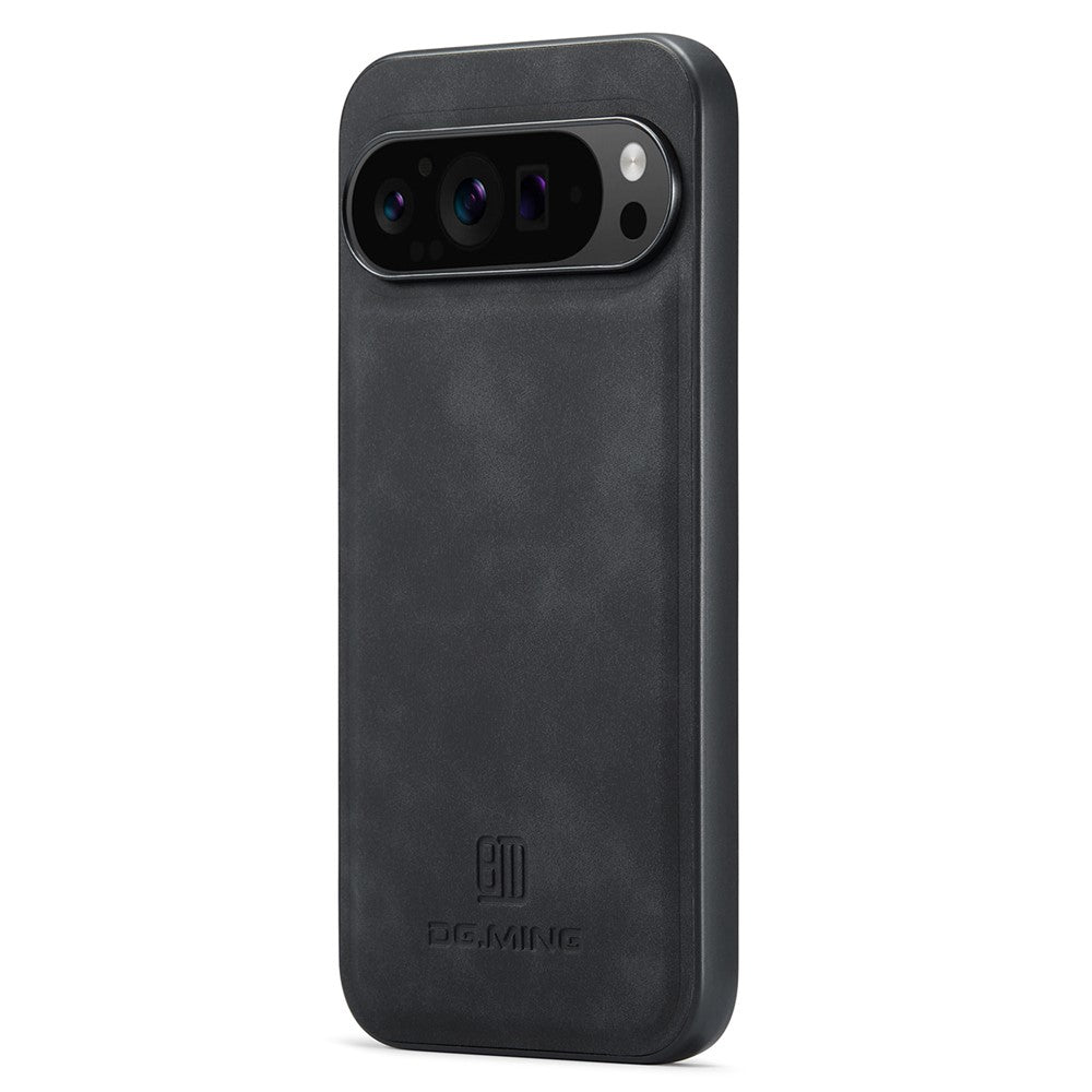 DG.MING M2 Series for Google Pixel 9 Pro XL Case PU+PC+TPU Phone Cover Detachable Wallet