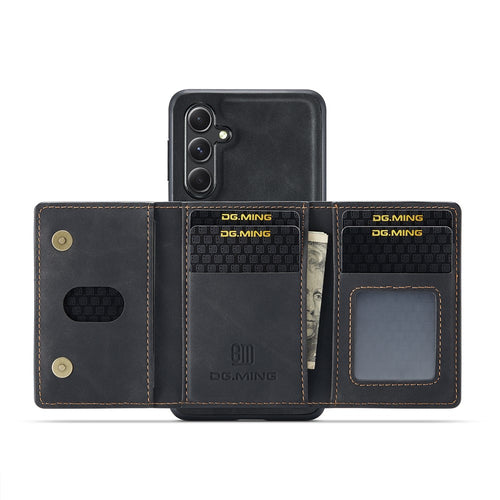 DG.MING M2 Series for Samsung Galaxy A16 5G / A16 4G Case PU+PC+TPU Phone Cover Detachable Wallet