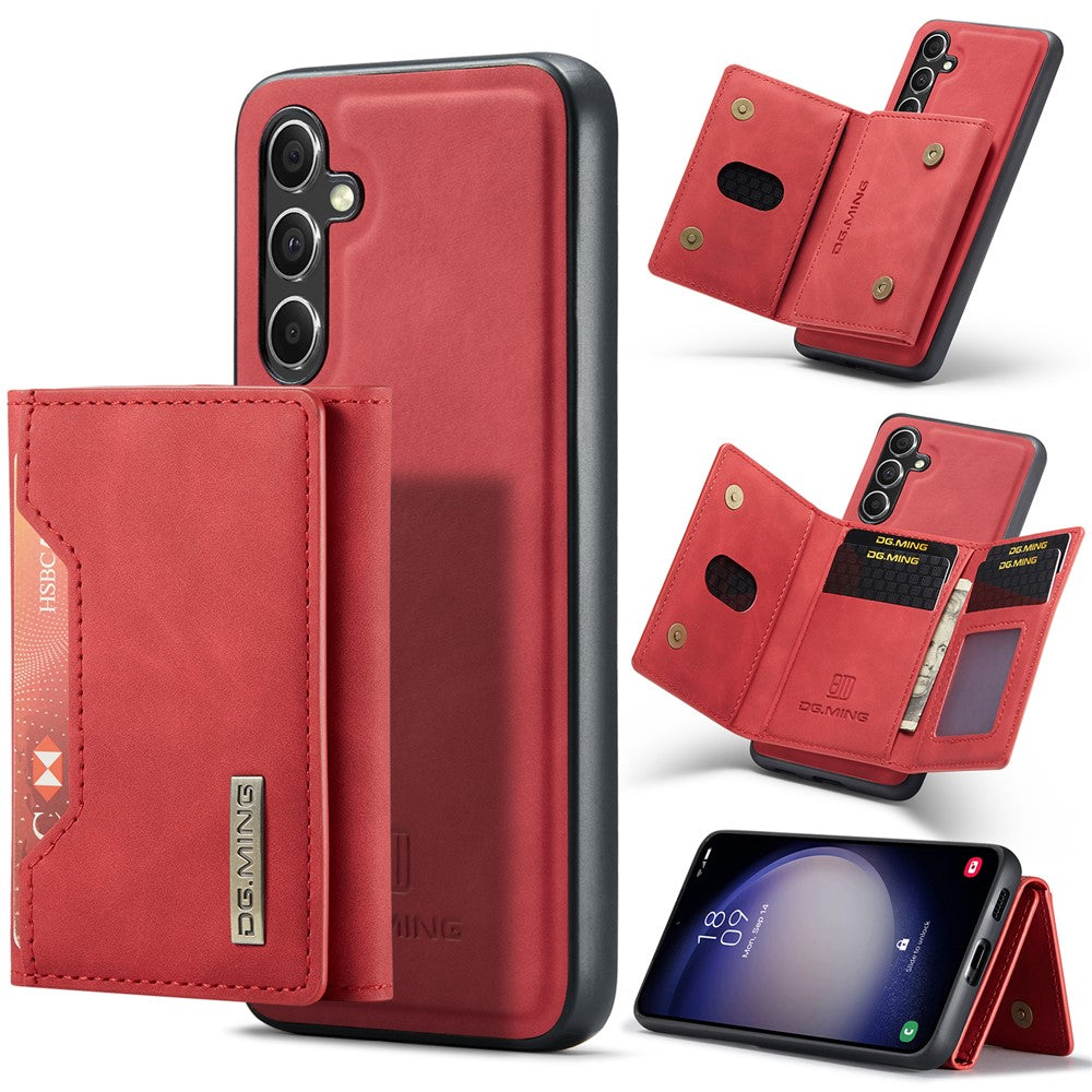 DG.MING M2 Series for Samsung Galaxy A16 5G / A16 4G Case PU+PC+TPU Phone Cover Detachable Wallet