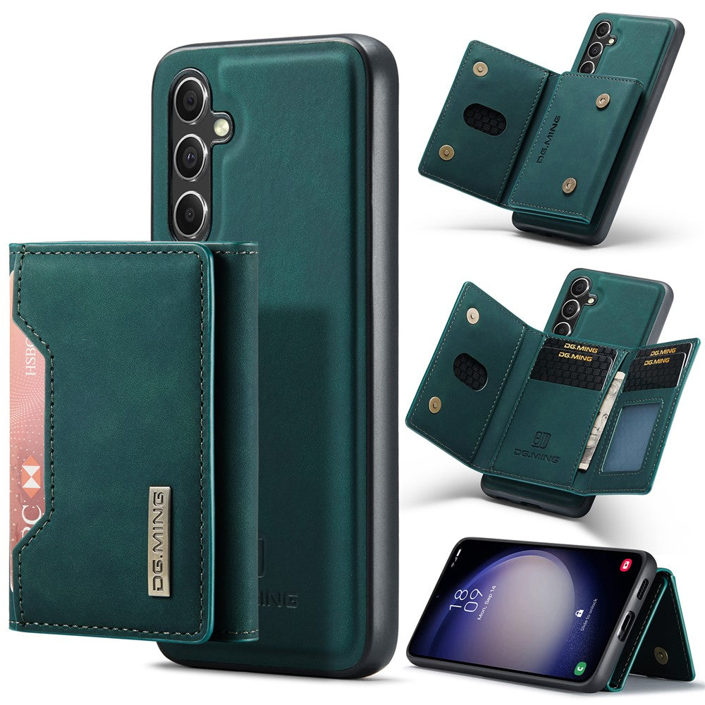 DG.MING M2 Series for Samsung Galaxy A16 5G / A16 4G Case PU+PC+TPU Phone Cover Detachable Wallet