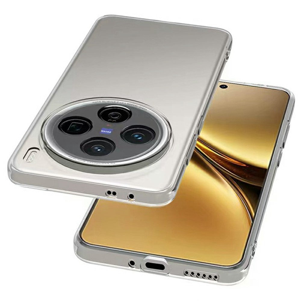 For vivo X200 5G Clear Phone Case Ultra-Thin Flexible TPU Back Cover