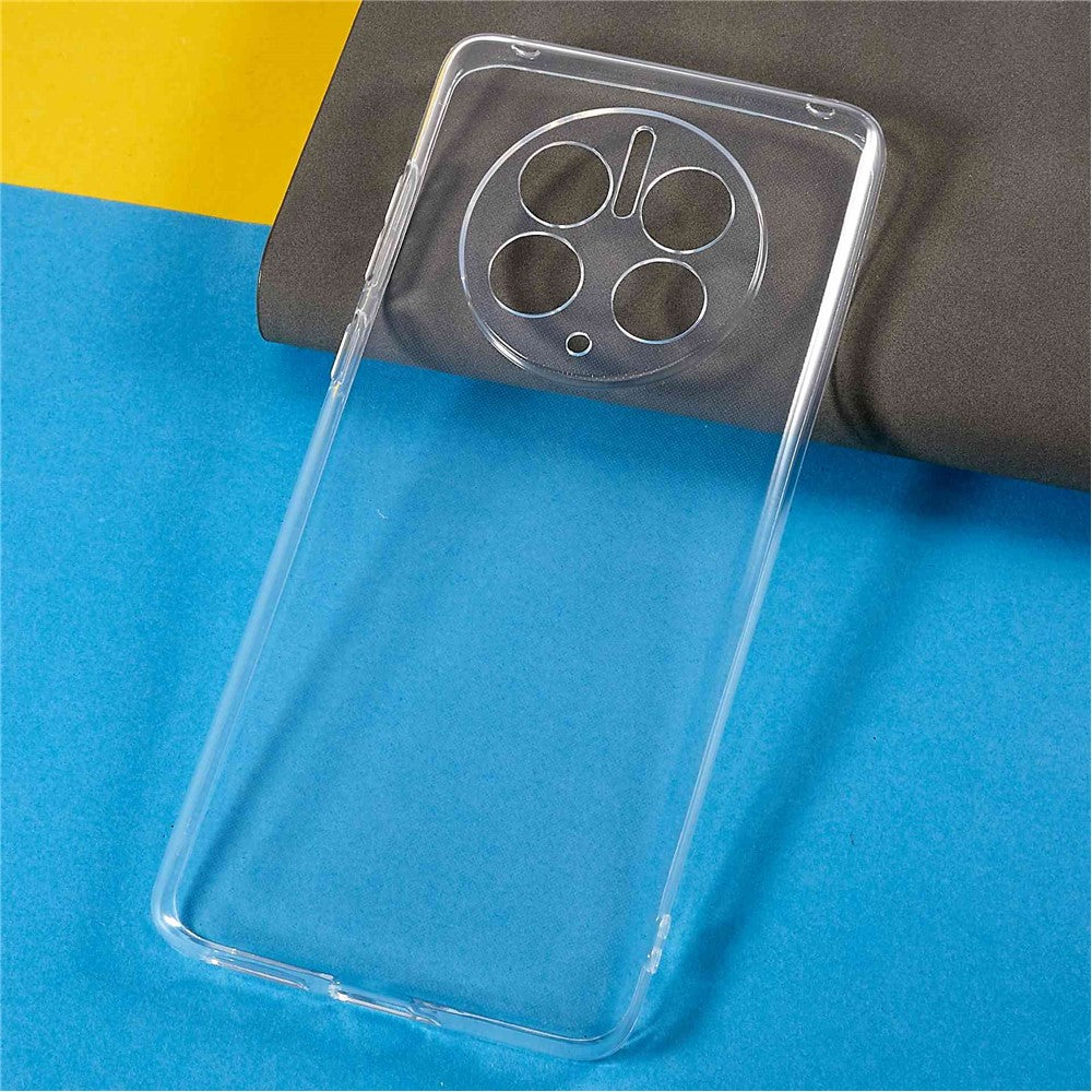 For Huawei Mate 50 Pro 4G Cell Phone Case Shockproof Flexible TPU Anti-Yellowing Crystal Clear Phone Cover