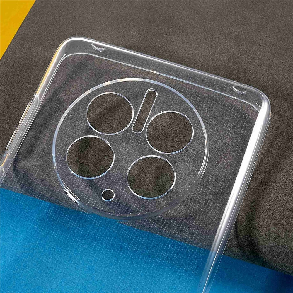 For Huawei Mate 50 Pro 4G Cell Phone Case Shockproof Flexible TPU Anti-Yellowing Crystal Clear Phone Cover