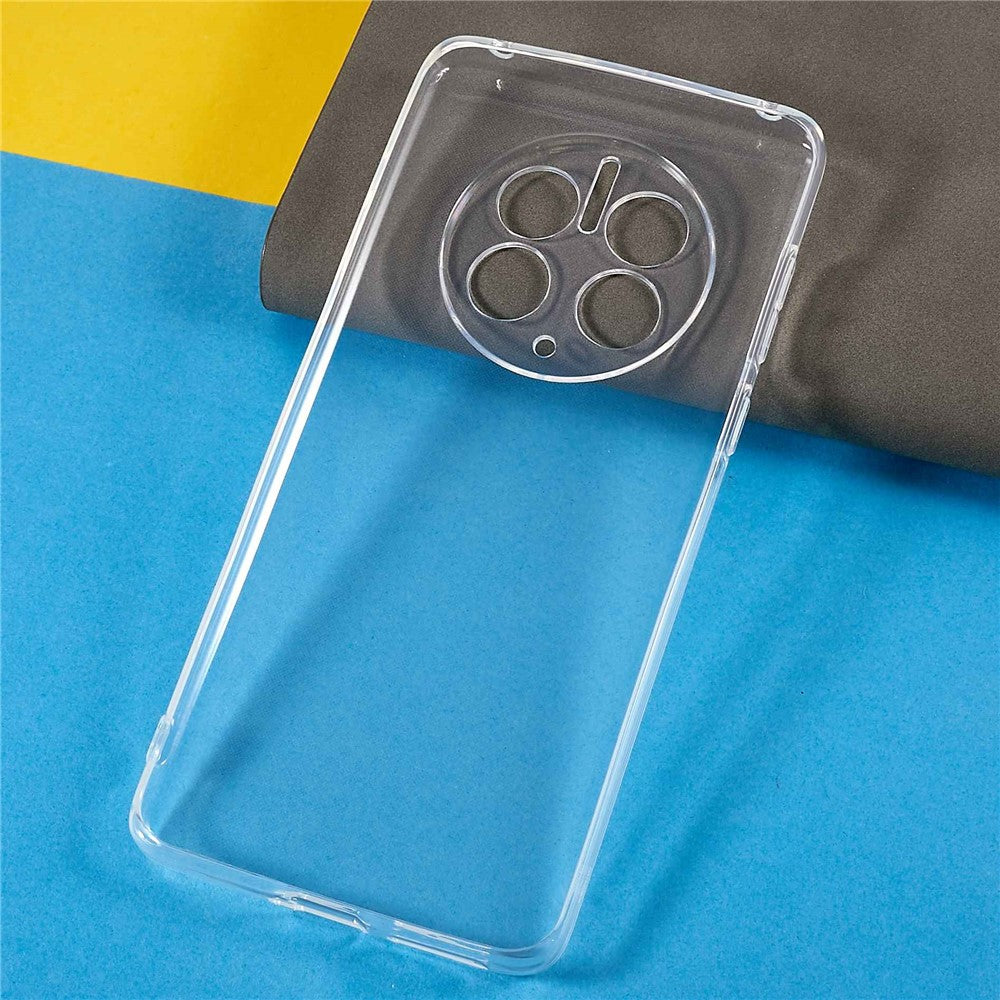 For Huawei Mate 50 Pro 4G Cell Phone Case Shockproof Flexible TPU Anti-Yellowing Crystal Clear Phone Cover