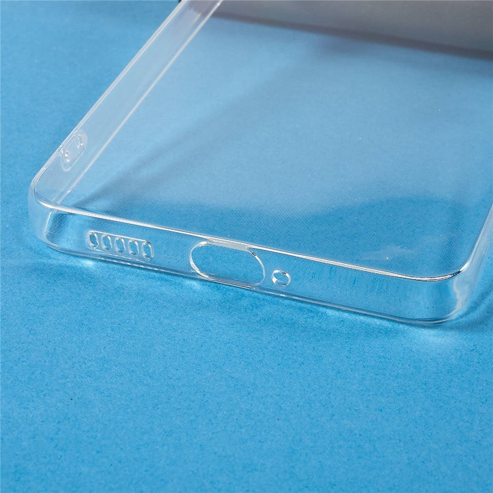 For Oppo Reno8 Pro 5G (Global Version) Crystal Clear Phone Back Shell Shockproof Flexible TPU Slim Phone Case