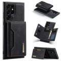 DG.MING M2 Series for Samsung Galaxy S25 Ultra Case PU+PC+TPU Phone Cover Detachable Wallet