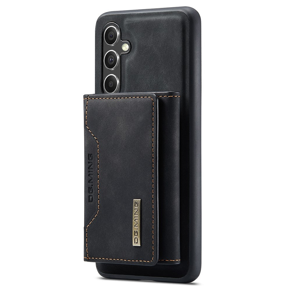 DG.MING M2 Series for Samsung Galaxy S25 Case PU+PC+TPU Phone Cover Detachable Wallet
