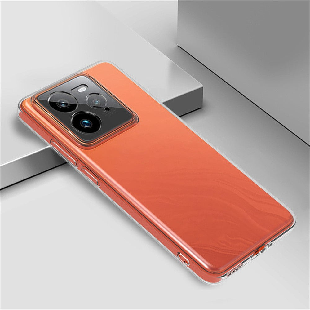 For Realme GT 7 Pro 5G Clear Phone Case Ultra-Thin Flexible TPU Back Cover