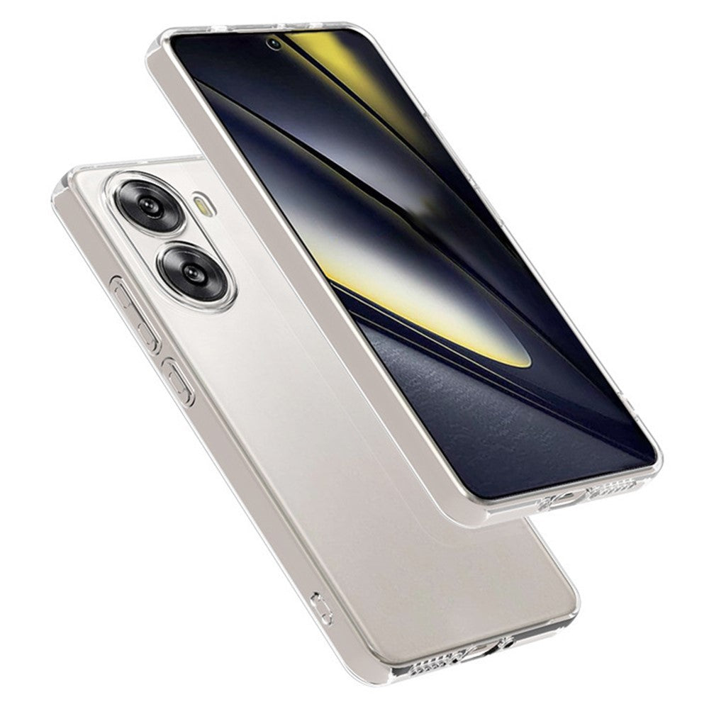 For Xiaomi Poco X7 Pro 5G Clear Phone Case Ultra-Thin Flexible TPU Back Cover