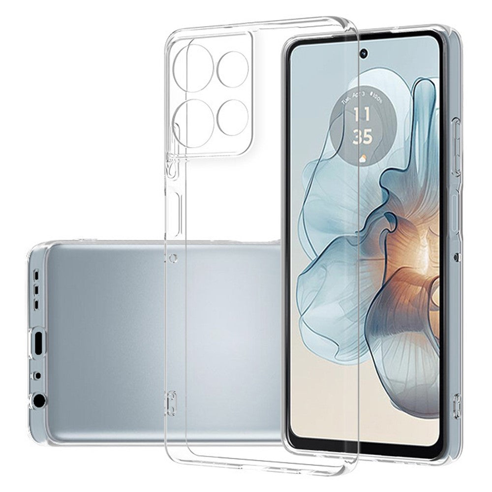 For Motorola Moto G Power (2025) Clear Phone Case Ultra-Thin Flexible TPU Back Cover