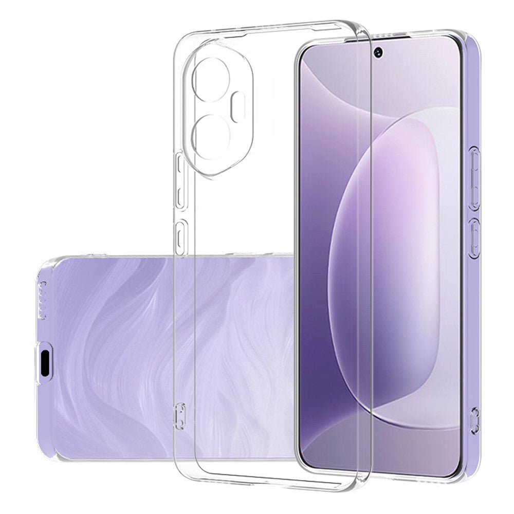 For Honor 300 Clear Phone Case Ultra-Thin Flexible TPU Back Cover