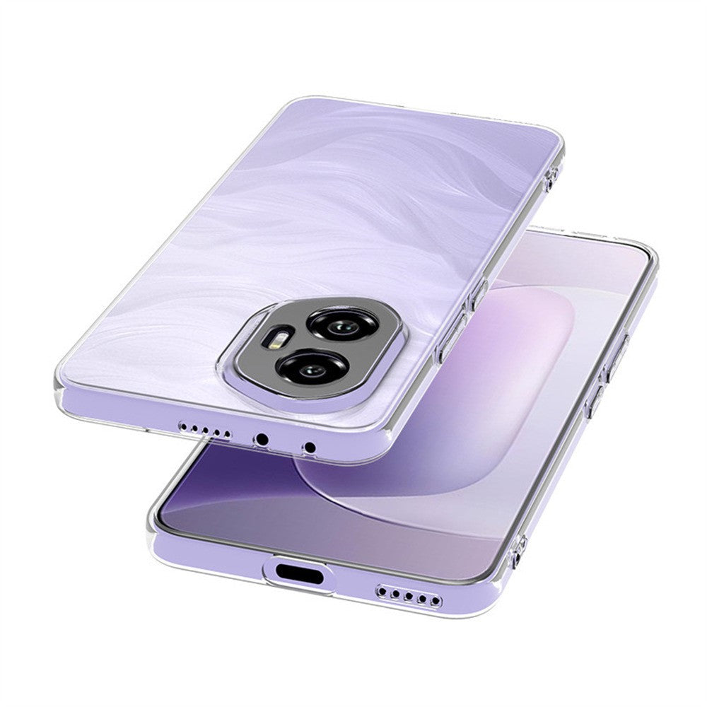 For Honor 300 Clear Phone Case Ultra-Thin Flexible TPU Back Cover