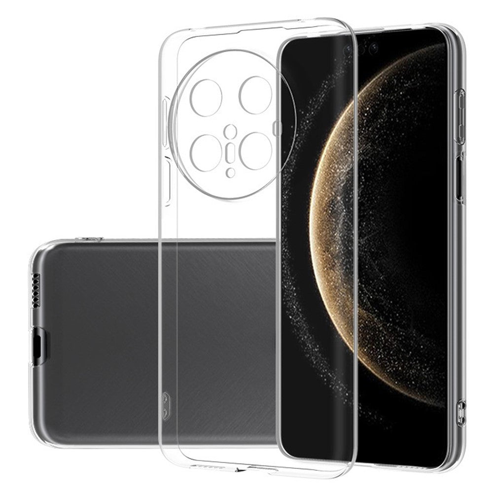 For Huawei Mate 70 Pro / Mate 70 Pro+ Clear Phone Case Ultra-Thin Flexible TPU Back Cover