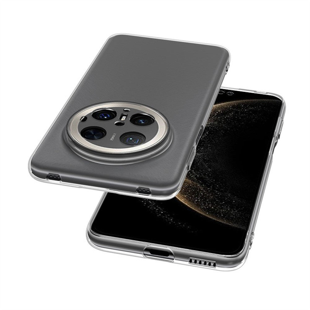 For Huawei Mate 70 Pro / Mate 70 Pro+ Clear Phone Case Ultra-Thin Flexible TPU Back Cover