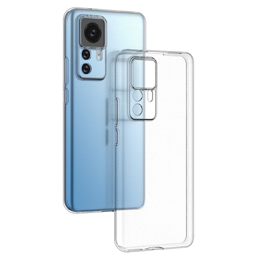 HD Transparent Phone Cover for Xiaomi 12T 5G / Redmi K50 Ultra 5G, Ultra Slim Drop Protection Soft TPU Phone Back Case