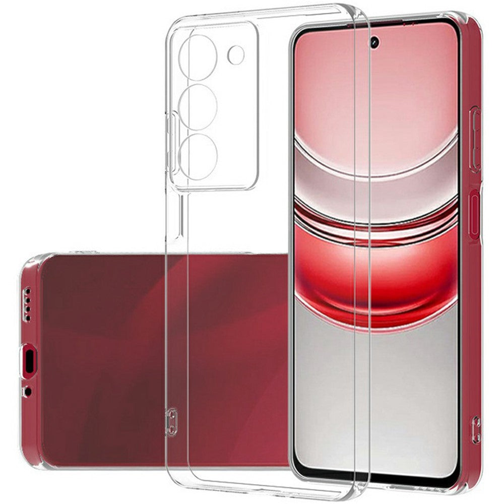 For Realme 14x 5G Clear Phone Case Ultra-Thin Flexible TPU Back Cover