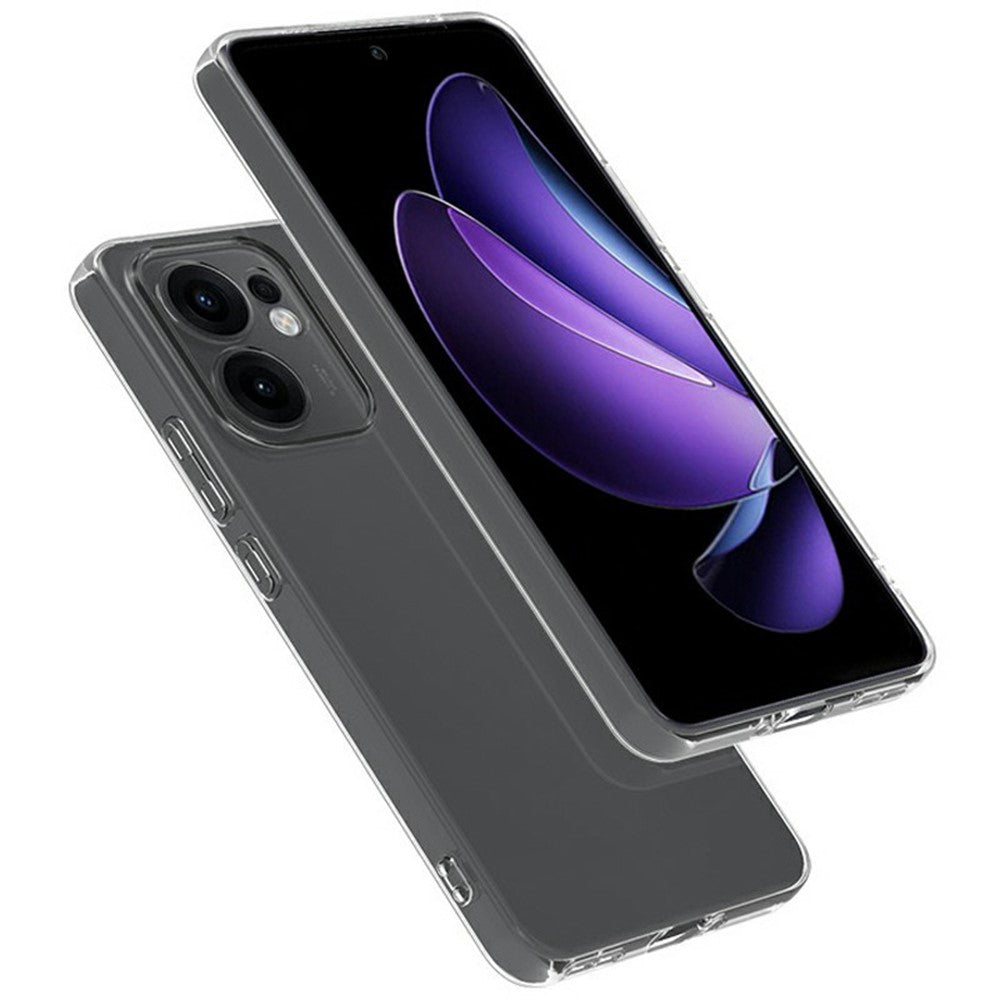 For Oppo Reno13 F 5G (Reno 13 FS 5G) / 4G Clear Phone Case Ultra-Thin Flexible TPU Back Cover