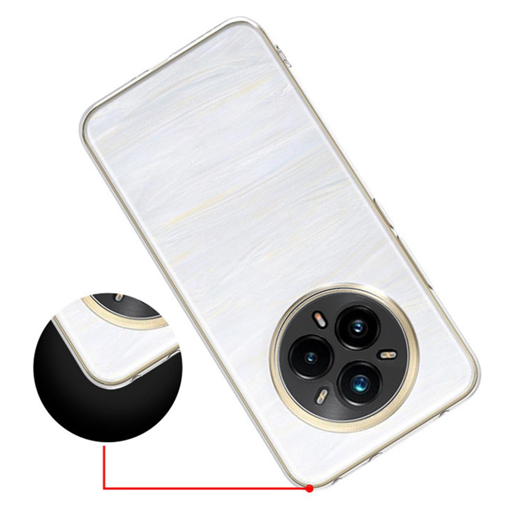For Realme 14 Pro+ 5G Back Cover Ultra-Thin Flexible TPU Clear Phone Case